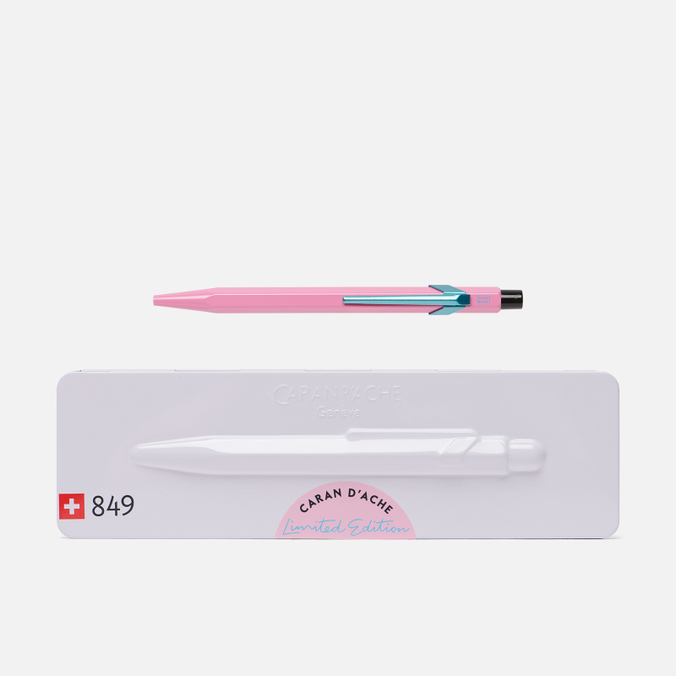 Ручка Caran d'Ache, цвет розовый, размер UNI 849.536 849 Office Claim Your Style 2 - фото 4