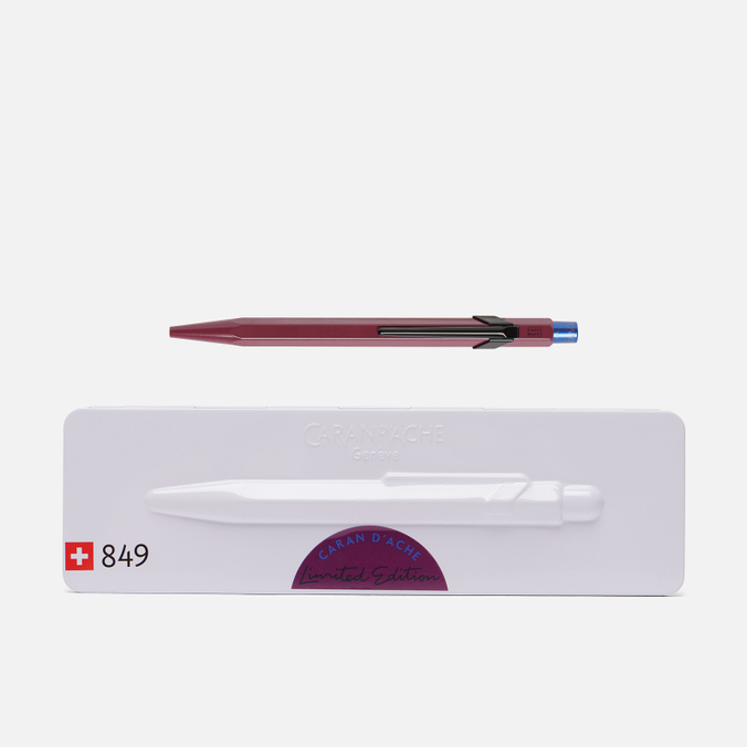 Ручка Caran d'Ache, цвет бордовый, размер UNI 849.538 849 Office Claim Your Style 2 - фото 4