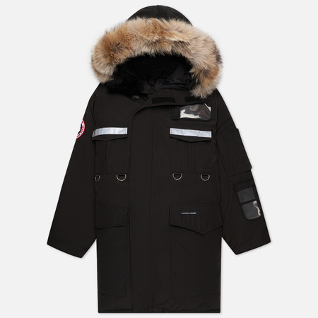 Мужская куртка парка Canada Goose Resolute, цвет чёрный, размер L
