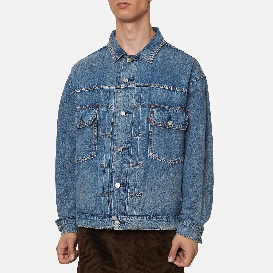Levi's Мужская джинсовая куртка Modern Type II Trucker