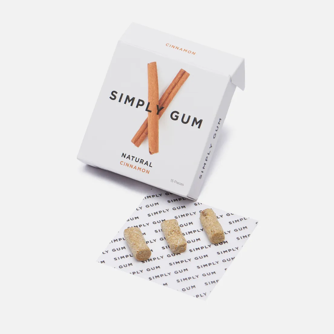 Simply Gum Жевательная резинка Natural Cinnamon