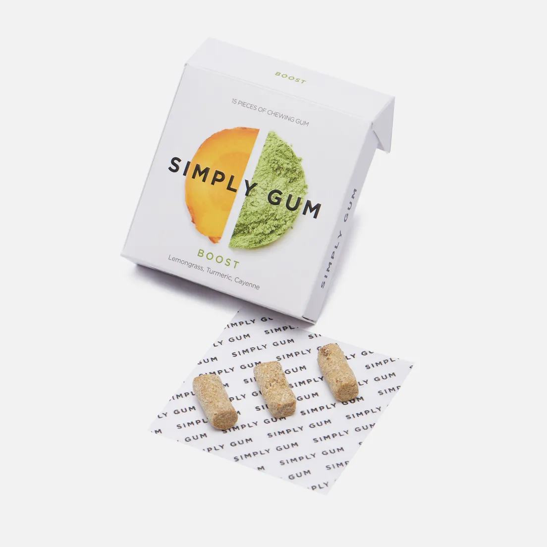 Simply Gum Жевательная резинка Natural Boost