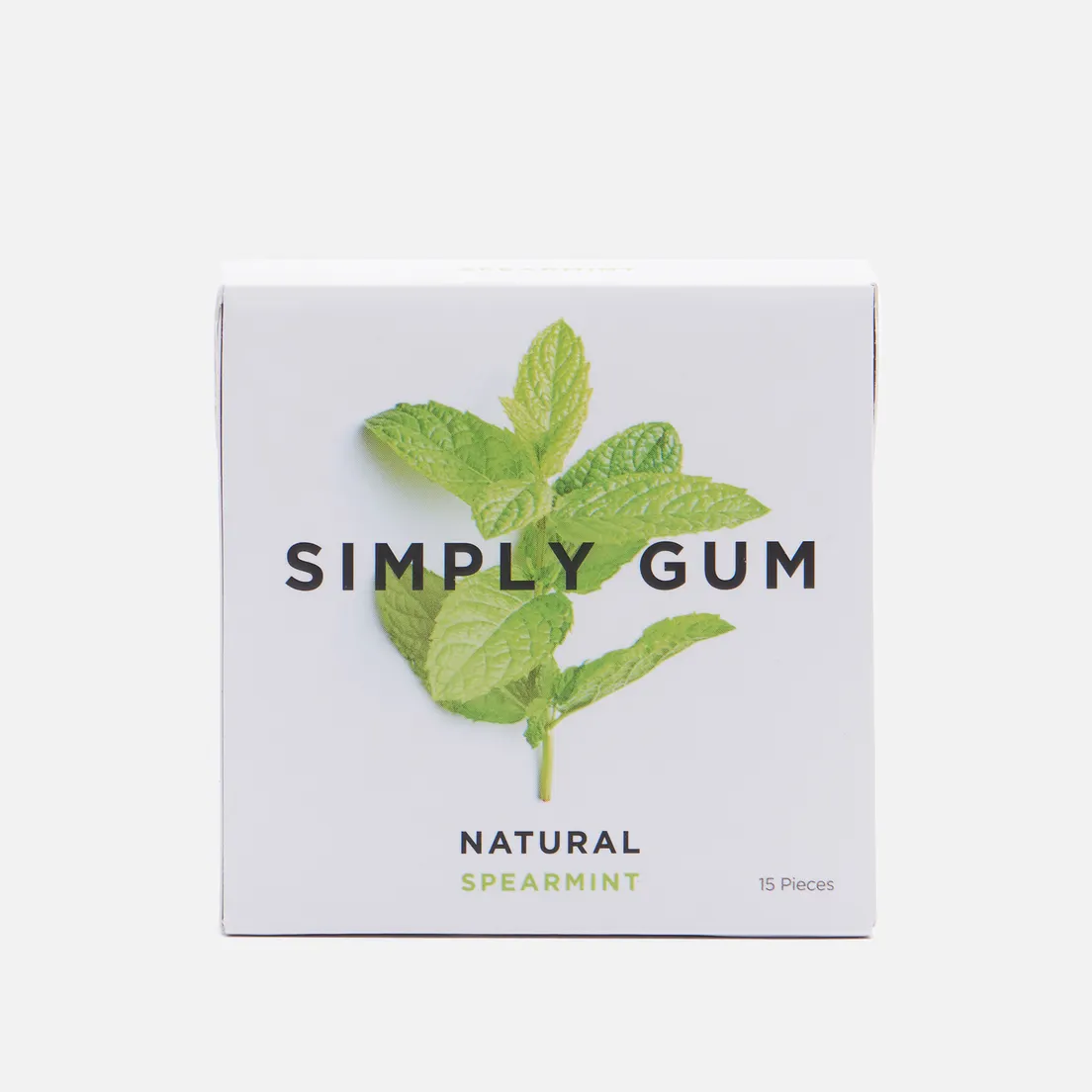 Simply Gum Жевательная резинка Natural Spearmint
