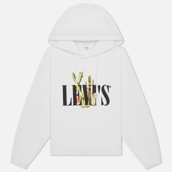 Женская толстовка Levi's 2020 Graphic Hoodie White/Cactus