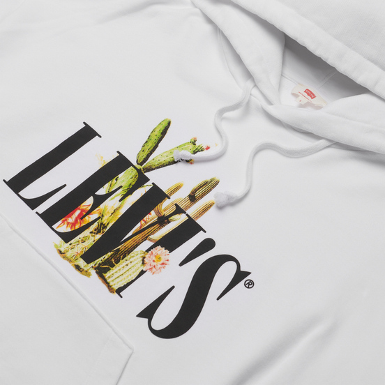 Женская толстовка Levi's 2020 Graphic Hoodie White/Cactus