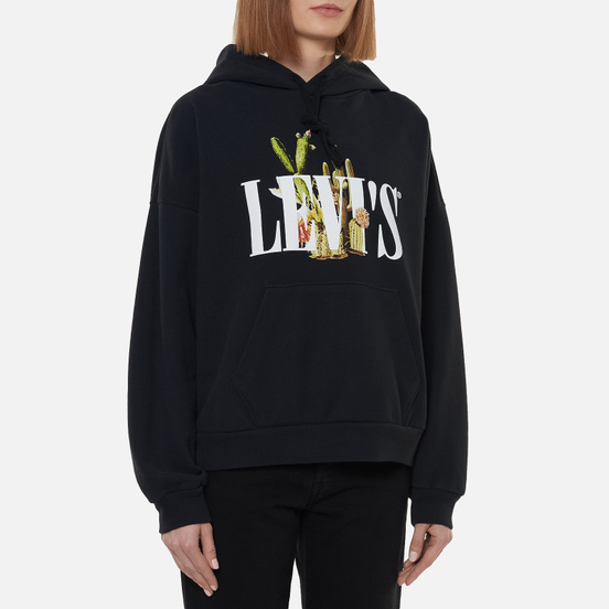 Женская толстовка Levi's 2020 Graphic Hoodie Black/Cactus