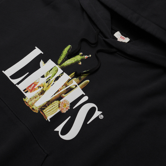 Женская толстовка Levi's 2020 Graphic Hoodie Black/Cactus