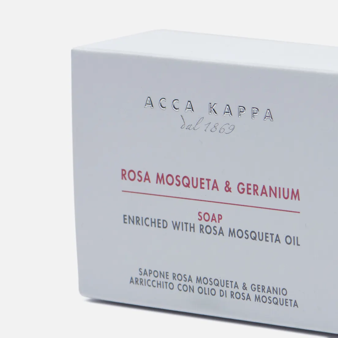 Acca Kappa Мыло Rosa Mosqueta & Geranium