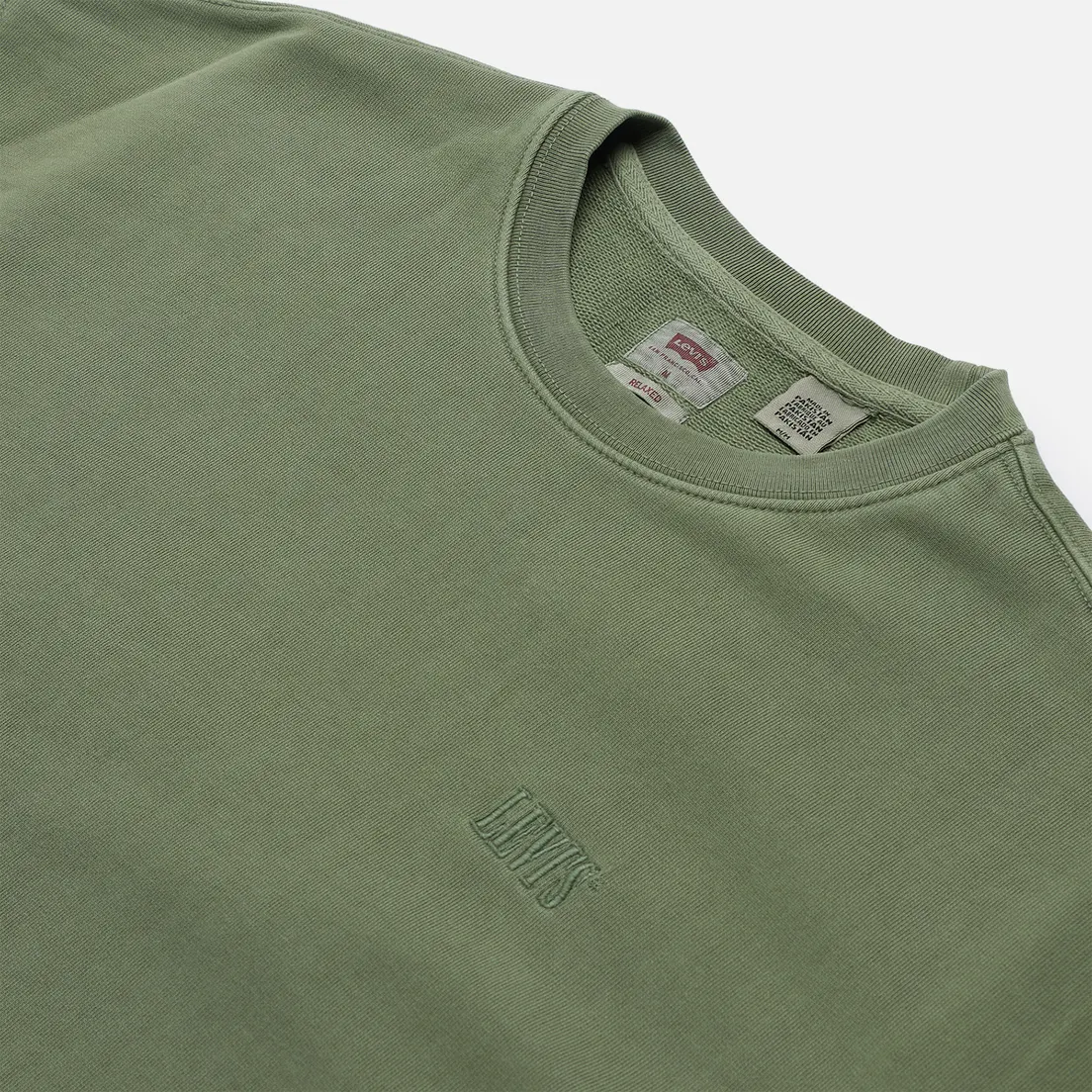 Levi's Мужская толстовка Authentic Logo Crewneck