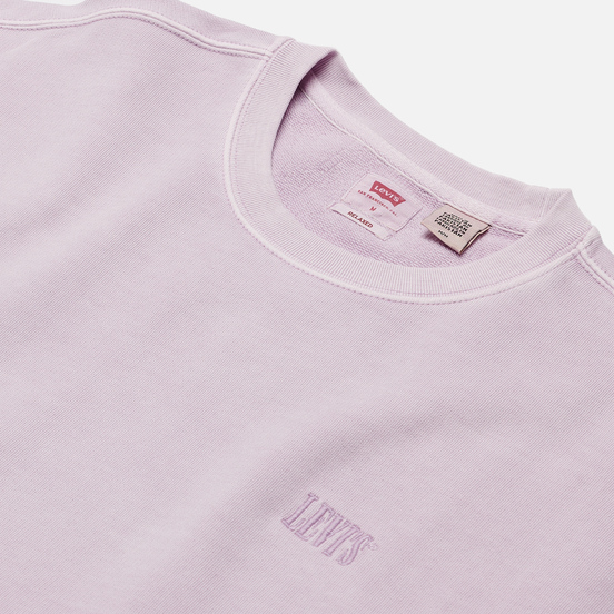 Мужская толстовка Levi's Authentic Logo Crewneck Lavender Frost