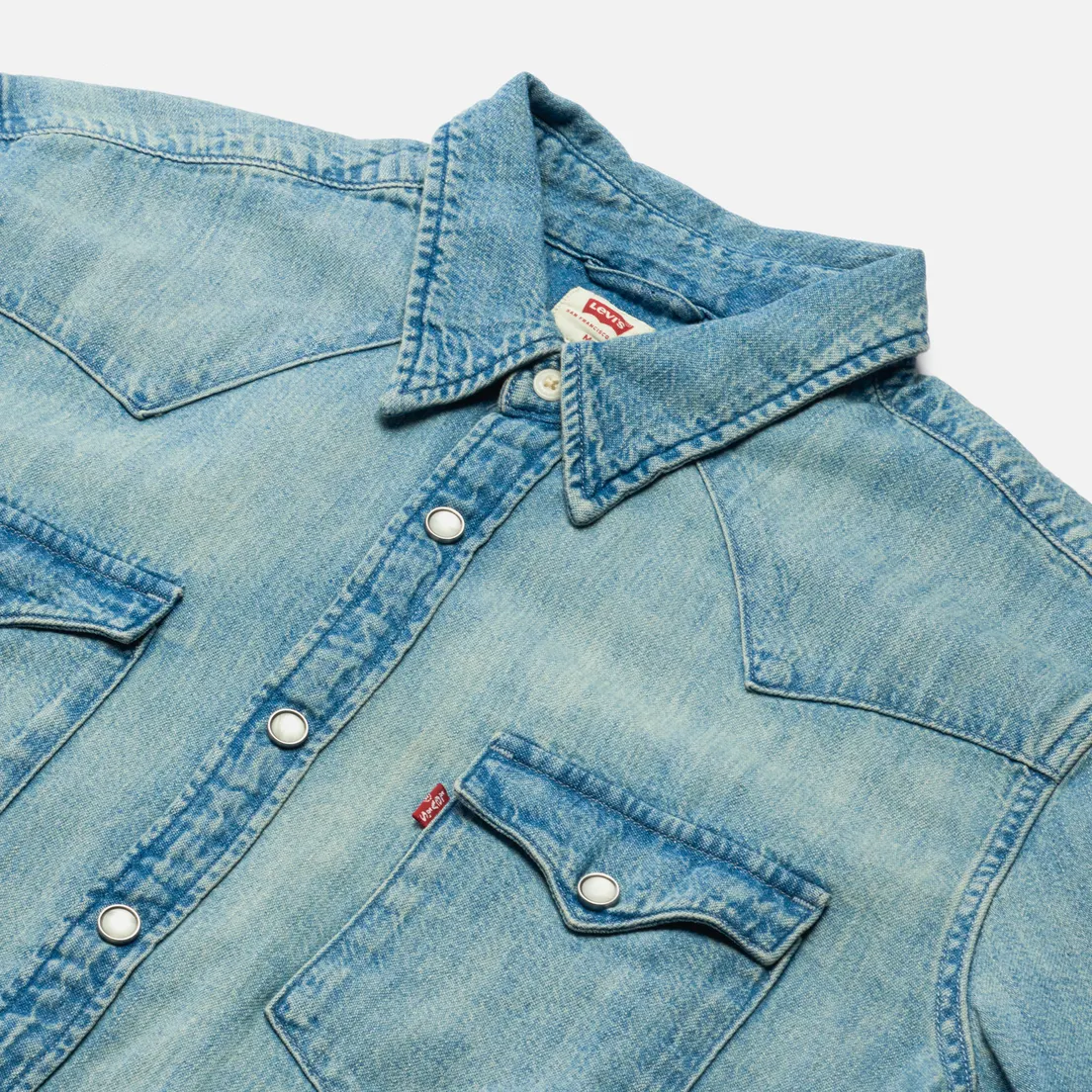 Levi's Мужская рубашка Barstow Western
