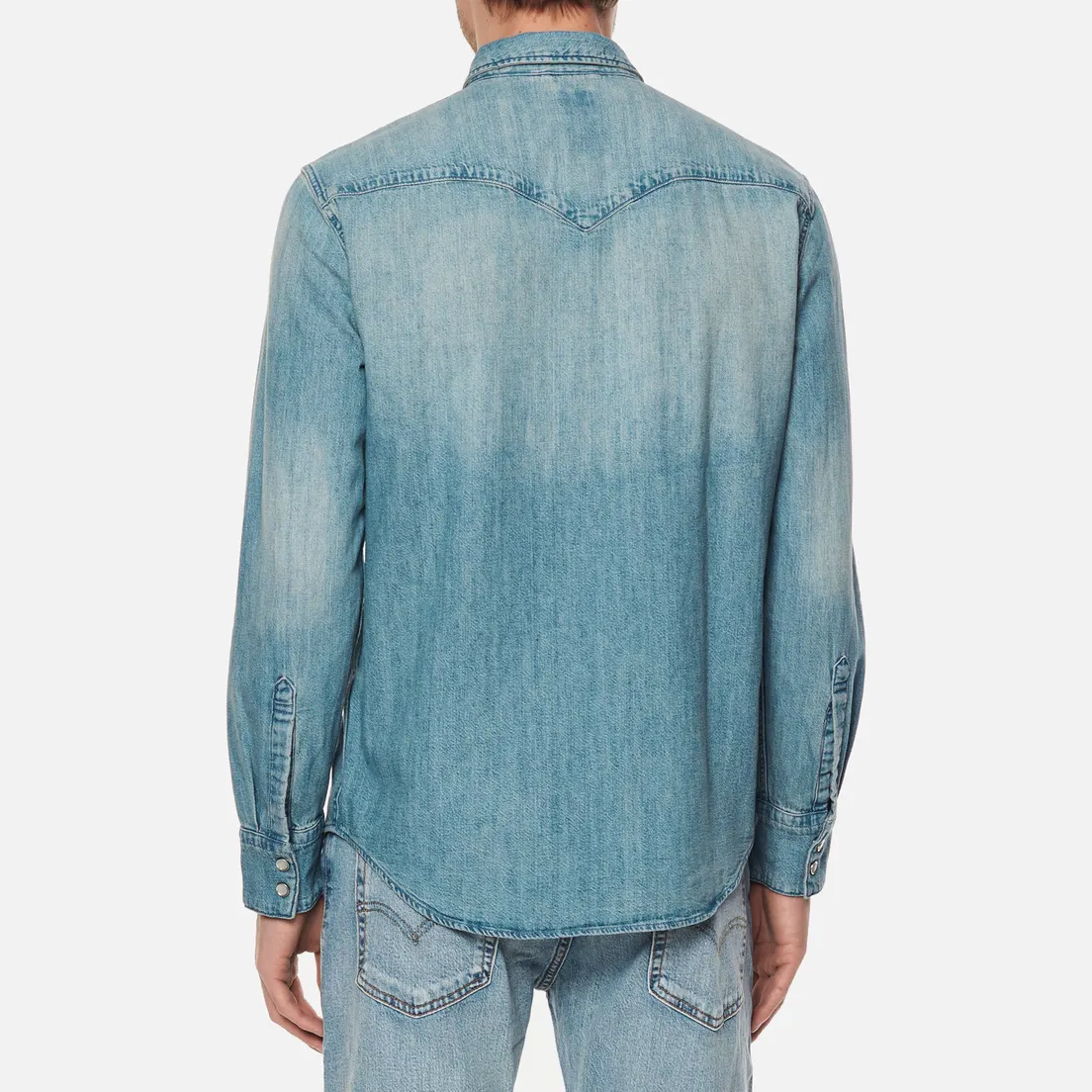 Levi's Мужская рубашка Barstow Western