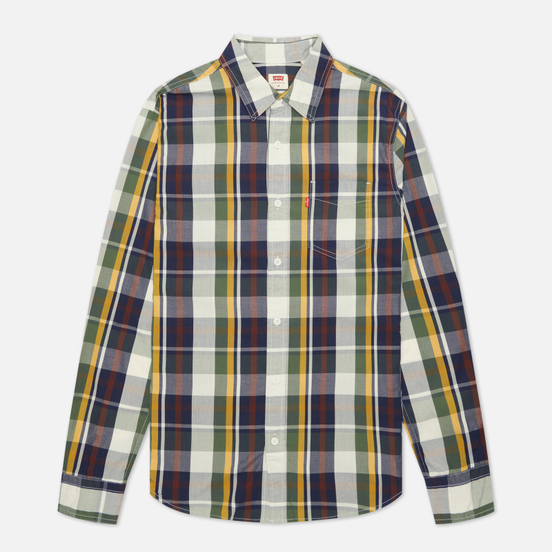 Мужская рубашка Levi's Classic One Pocket Standard Dholak Peacoat