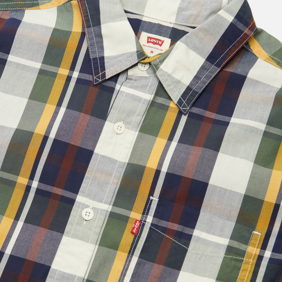Мужская рубашка Levi's Classic One Pocket Standard Dholak Peacoat