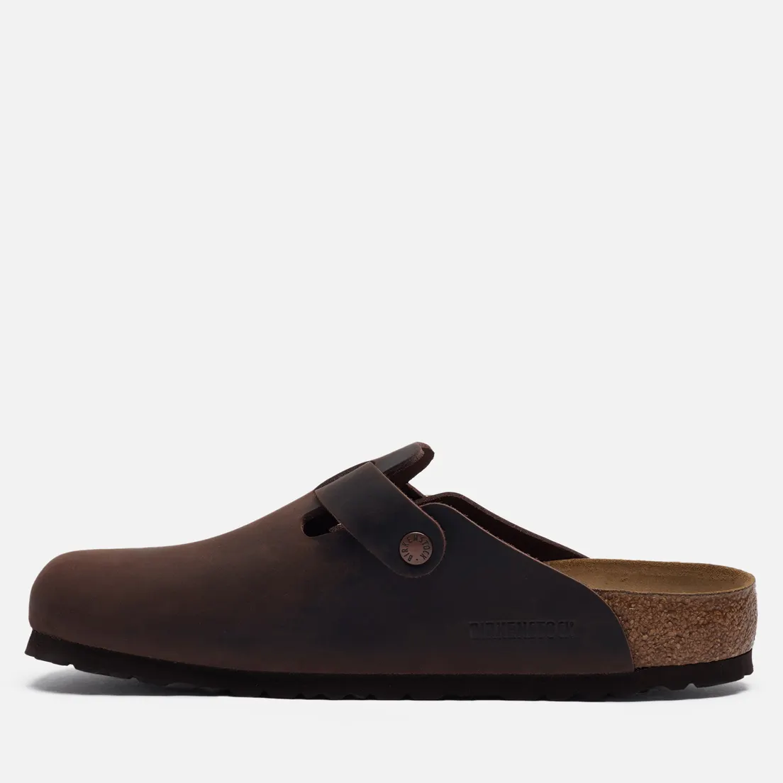 Birkenstock Сандалии Boston Natural Leather Oiled