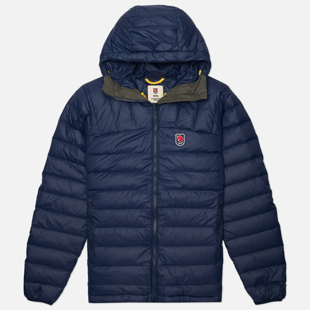 Мужской пуховик Fjallraven Expedition Pack Down Hoodie, цвет синий, размер XXL