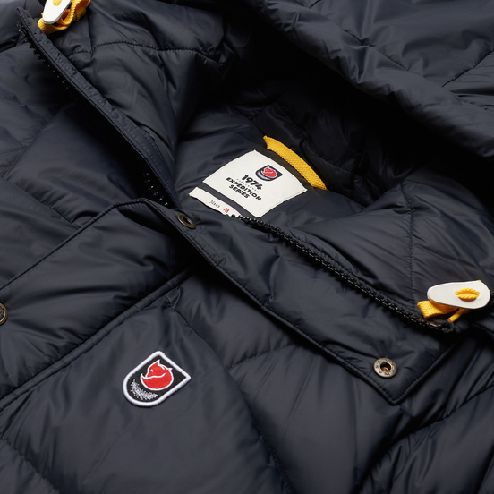 Мужская куртка парка Fjallraven Expedition Long Down M Black