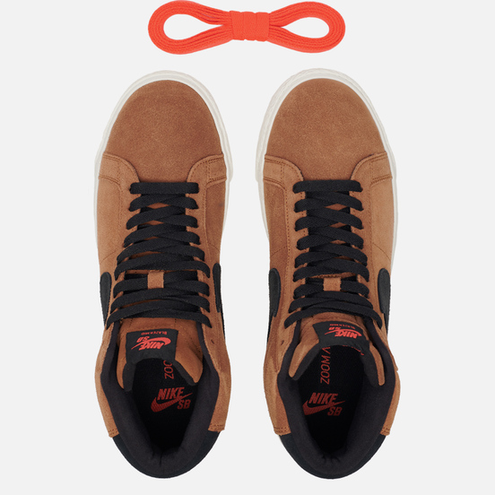 Мужские кроссовки Nike SB Zoom Blazer Mid Light British Tan/Black