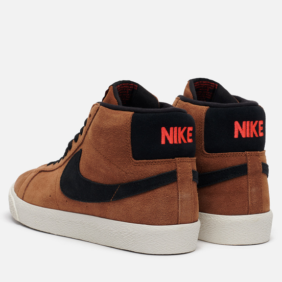 Мужские кроссовки Nike SB Zoom Blazer Mid Light British Tan/Black
