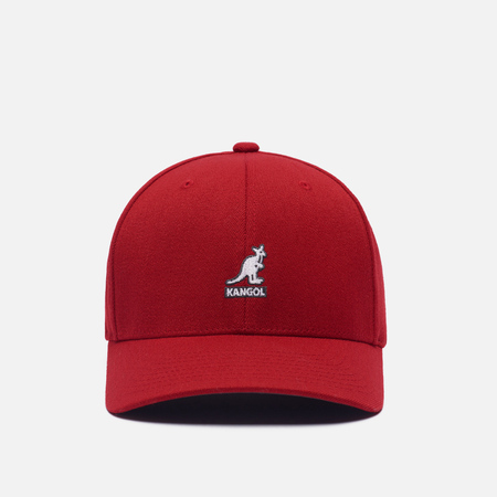 Кепка Kangol Wool Flexfit Baseball, цвет красный, размер L-XL