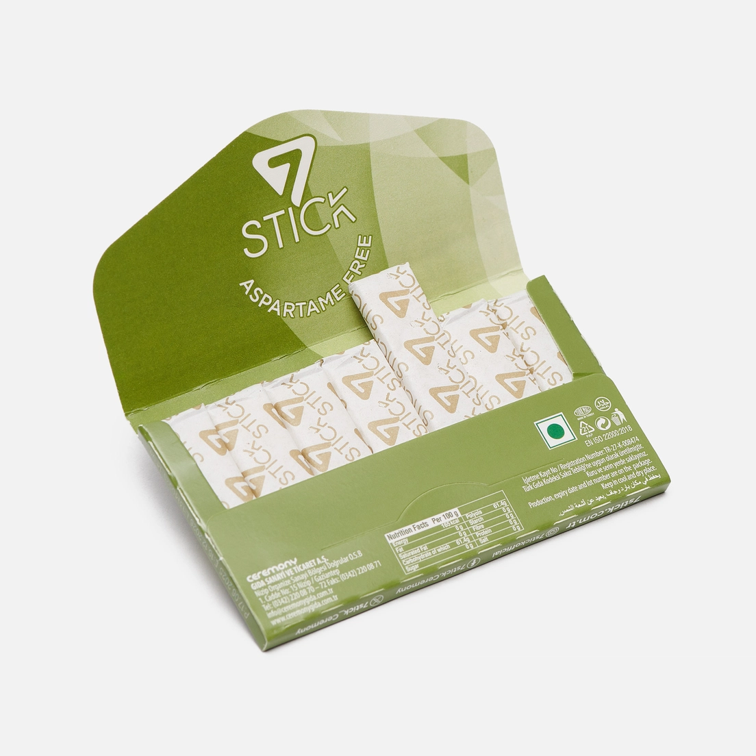 7 Stick Жевательная резинка Cardamon