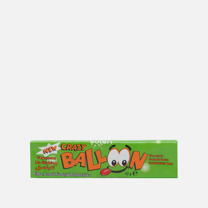 Жевательная резинка Bubble Gum, цвет зелёный, размер UNI 8691707005058 Crazy Balloon Apple - фото 1