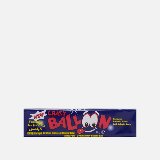 Жевательная резинка Bubble Gum, цвет фиолетовый, размер UNI 8691707005355 Crazy Balloon Tutti Fruitti - фото 1