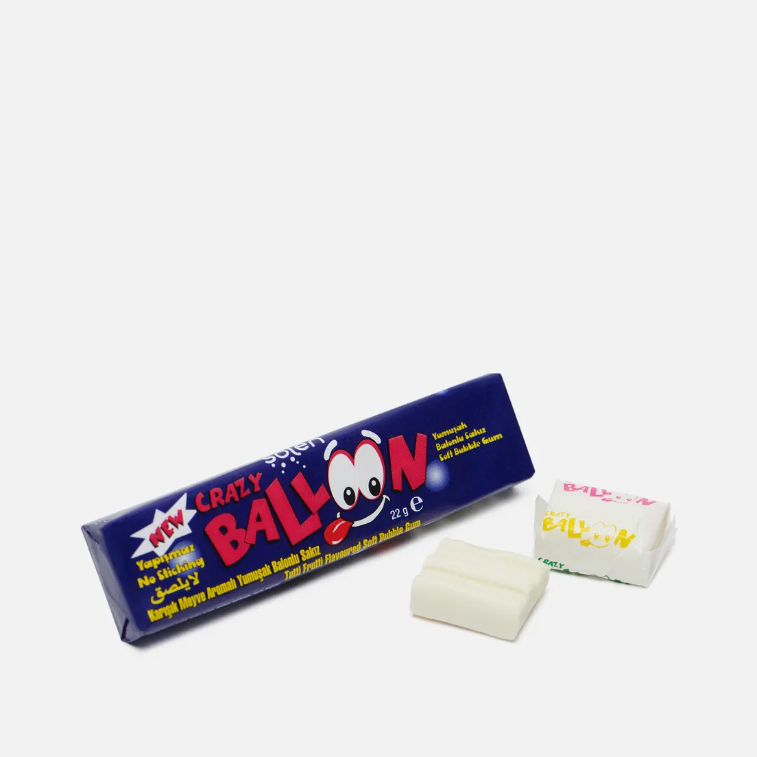 Solen Жевательная резинка Crazy Balloon Tutti Fruitti