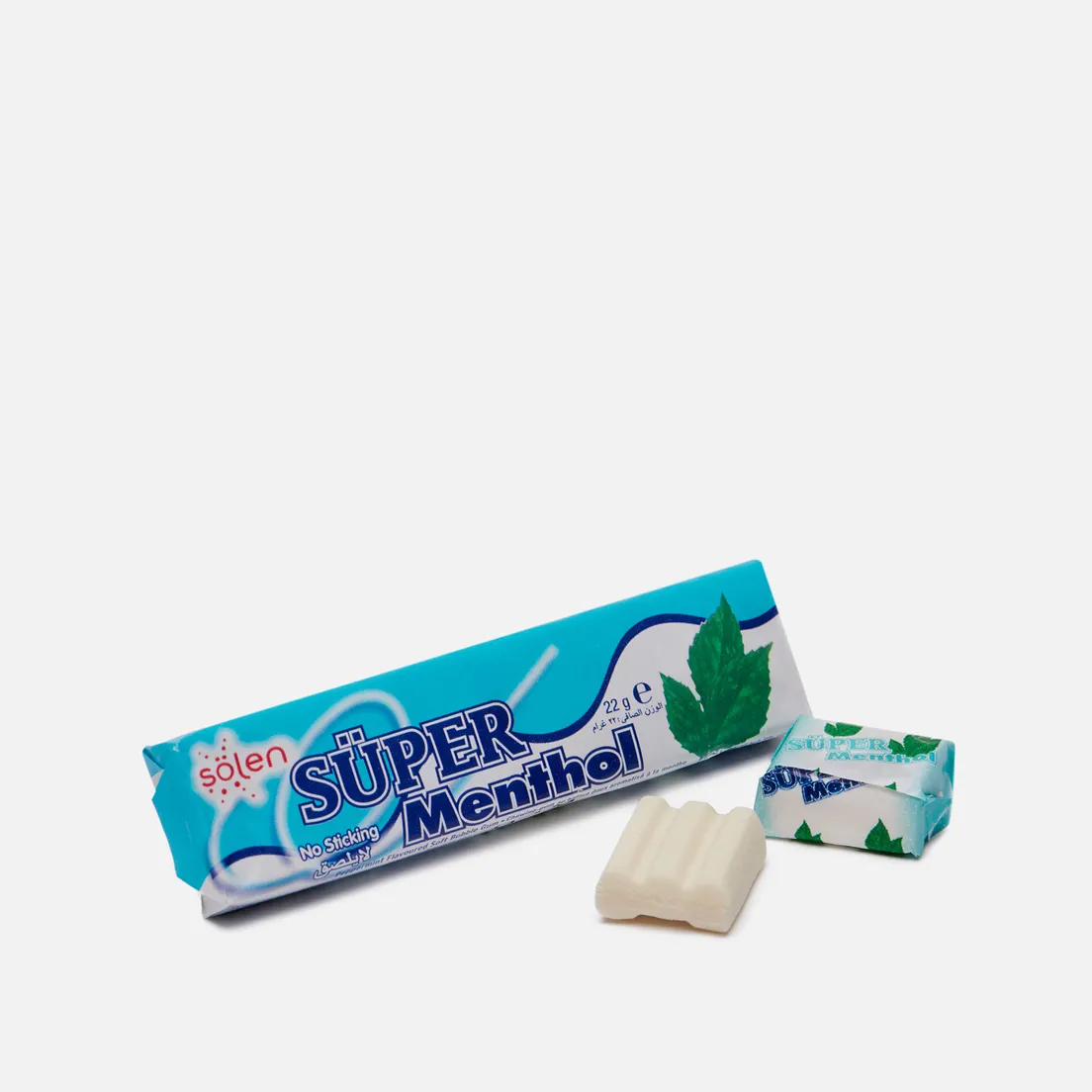Solen Жевательная резинка Super Menthol Peppermint