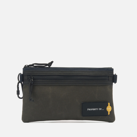 Сумка Property Of... Teo Travel Pouch, цвет оливковый