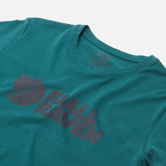 Мужская футболка Fjallraven Fjallraven Logo M Arctic Green