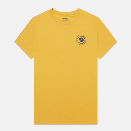 Мужская футболка Fjallraven 1960 Logo M, цвет жёлтый, размер L