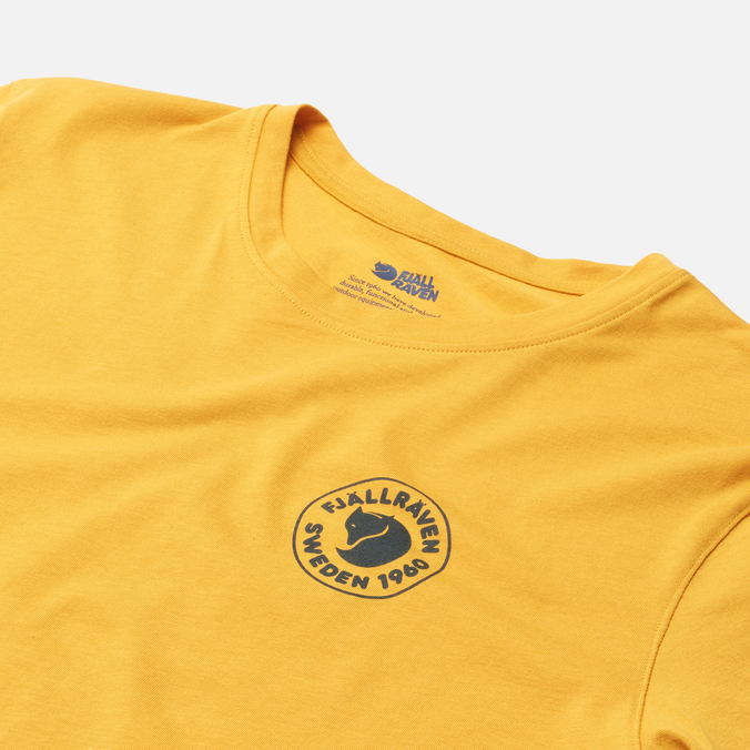 Мужская футболка Fjallraven, цвет жёлтый, размер L 87313-160 1960 Logo M - фото 2