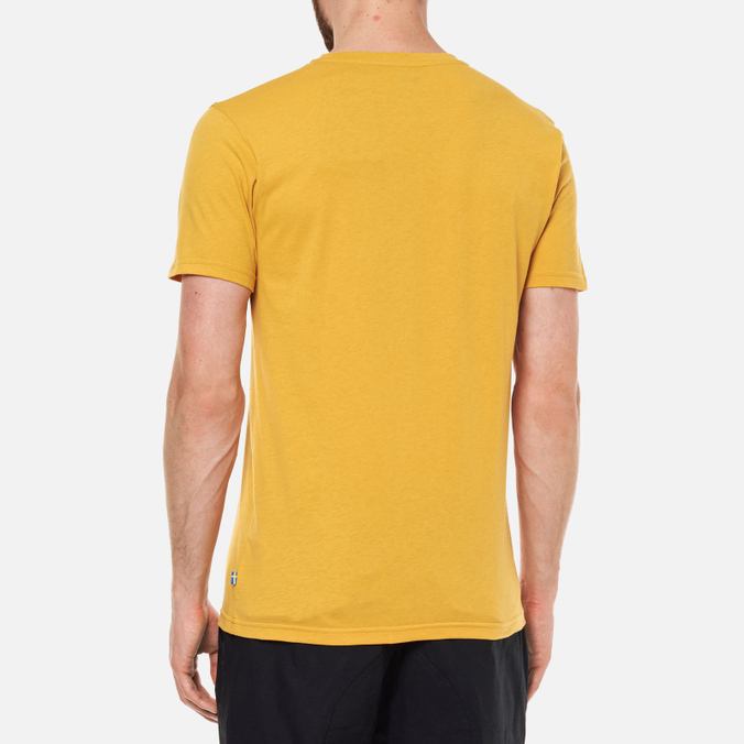 Мужская футболка Fjallraven, цвет жёлтый, размер L 87313-160 1960 Logo M - фото 4