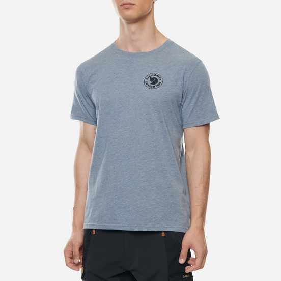 Мужская футболка Fjallraven 1960 Logo M Uncle Blue/Melange