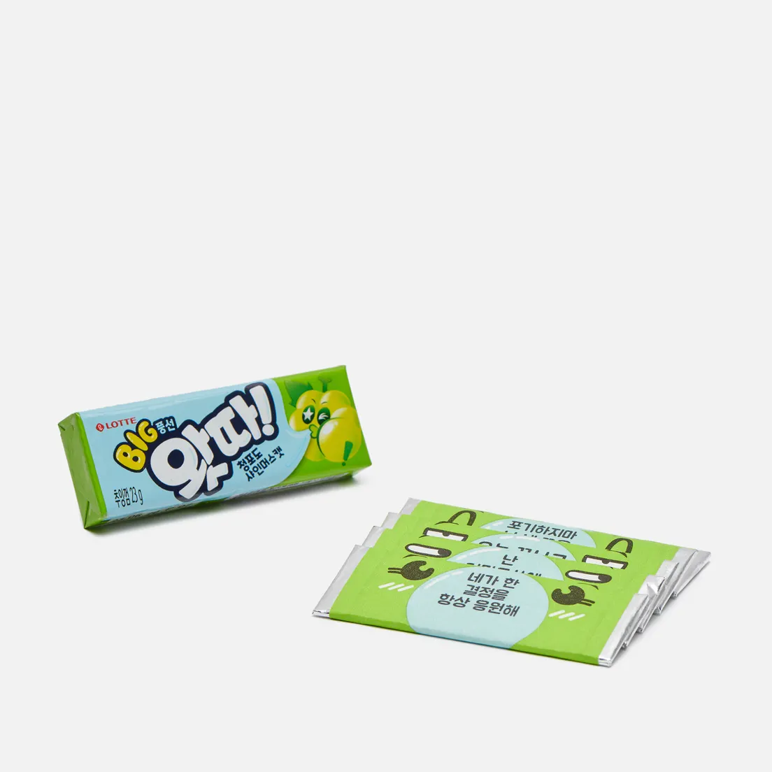 Lotte Жевательная резинка Big Whatta Green Grape