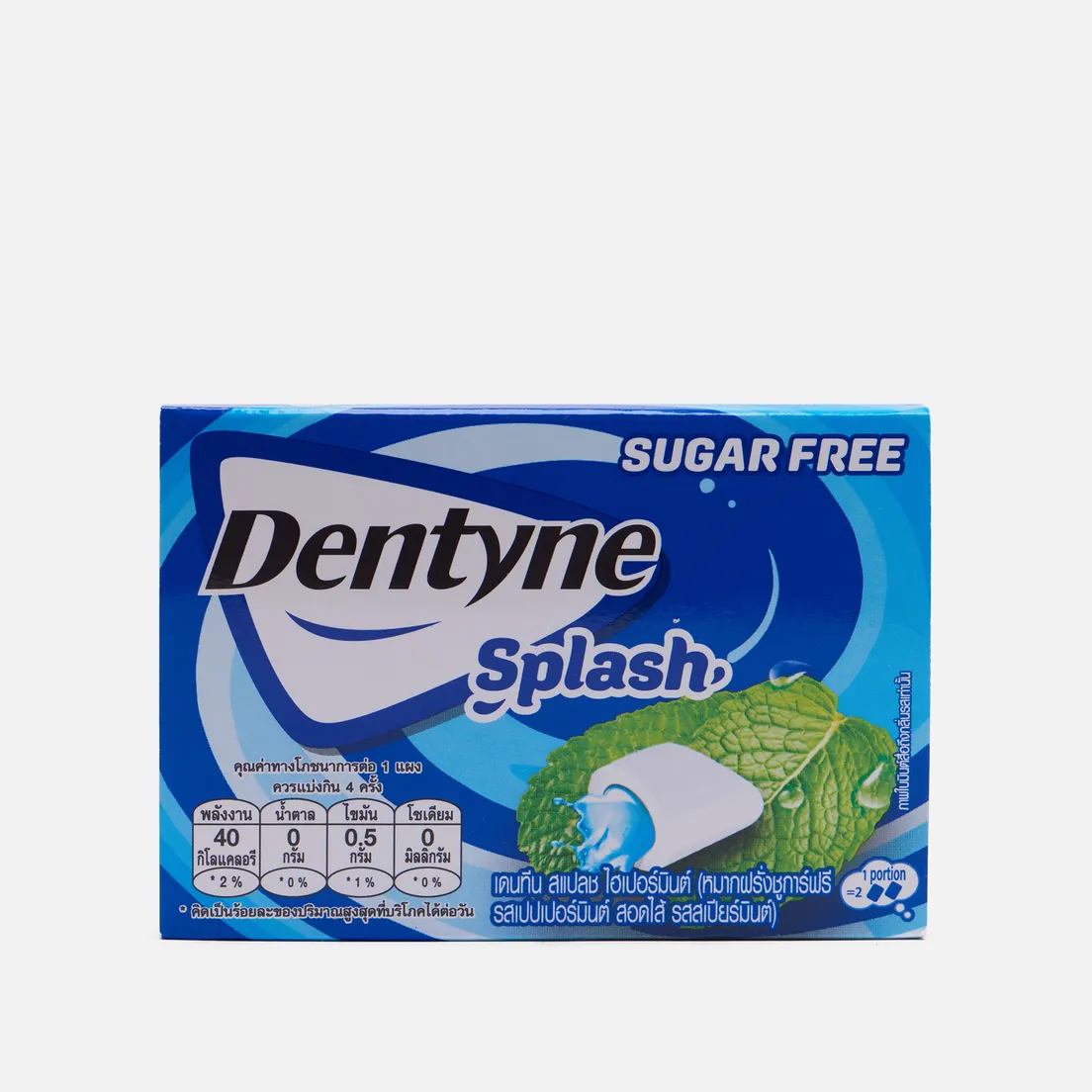 Dentyne Жевательная резинка Splash Hypermint