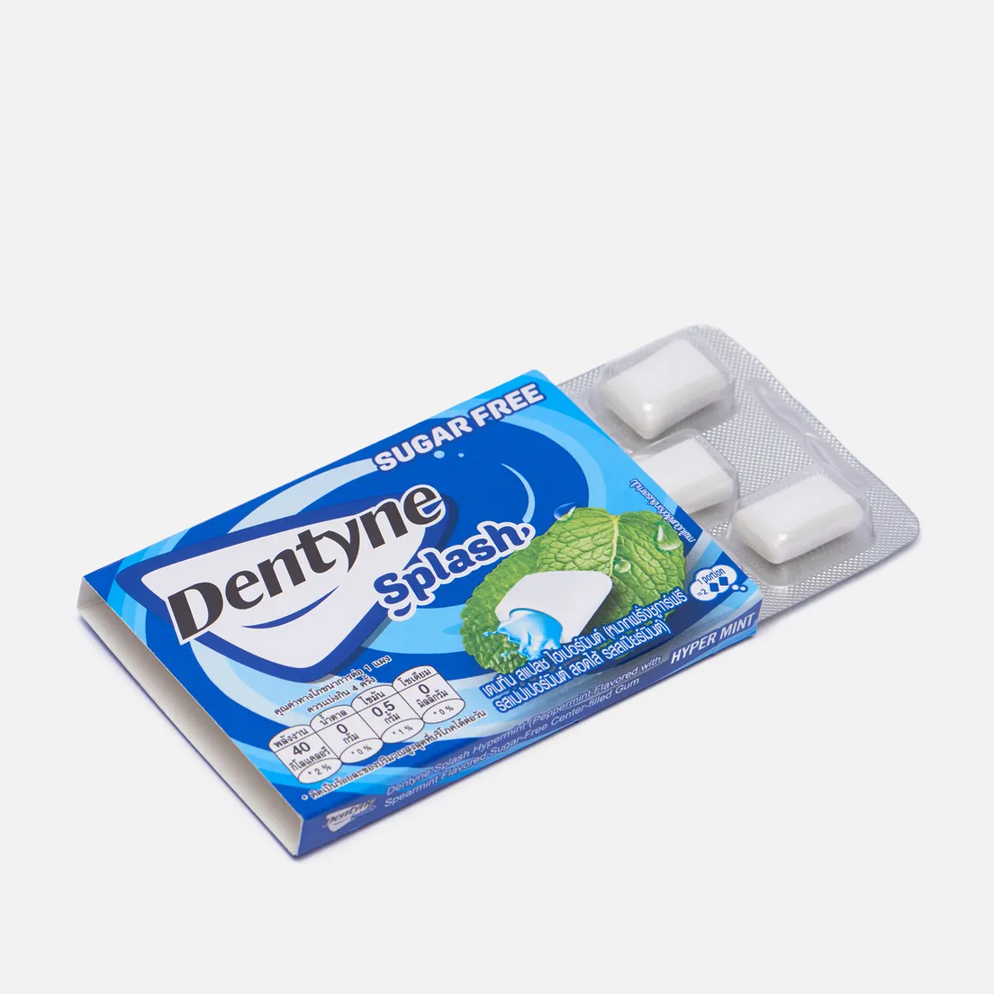 Dentyne Жевательная резинка Splash Hypermint