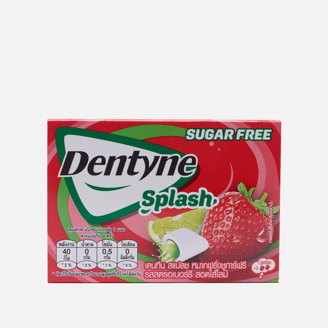 Жевательная резинка Bubble Gum Splash Strawberry Lime