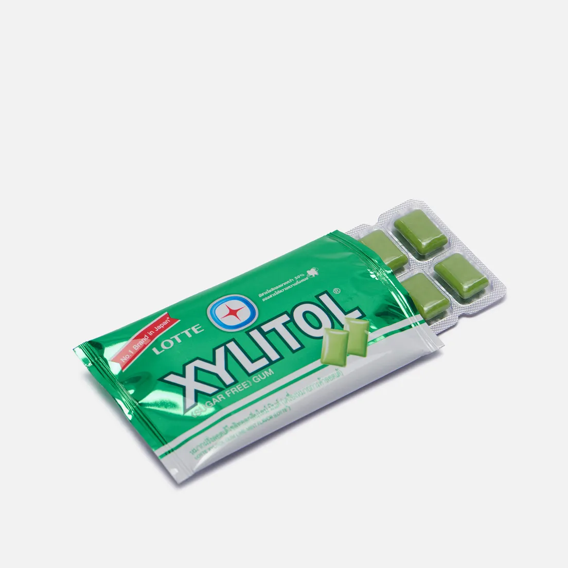 Lotte Жевательная резинка Xylitol Lime Mint