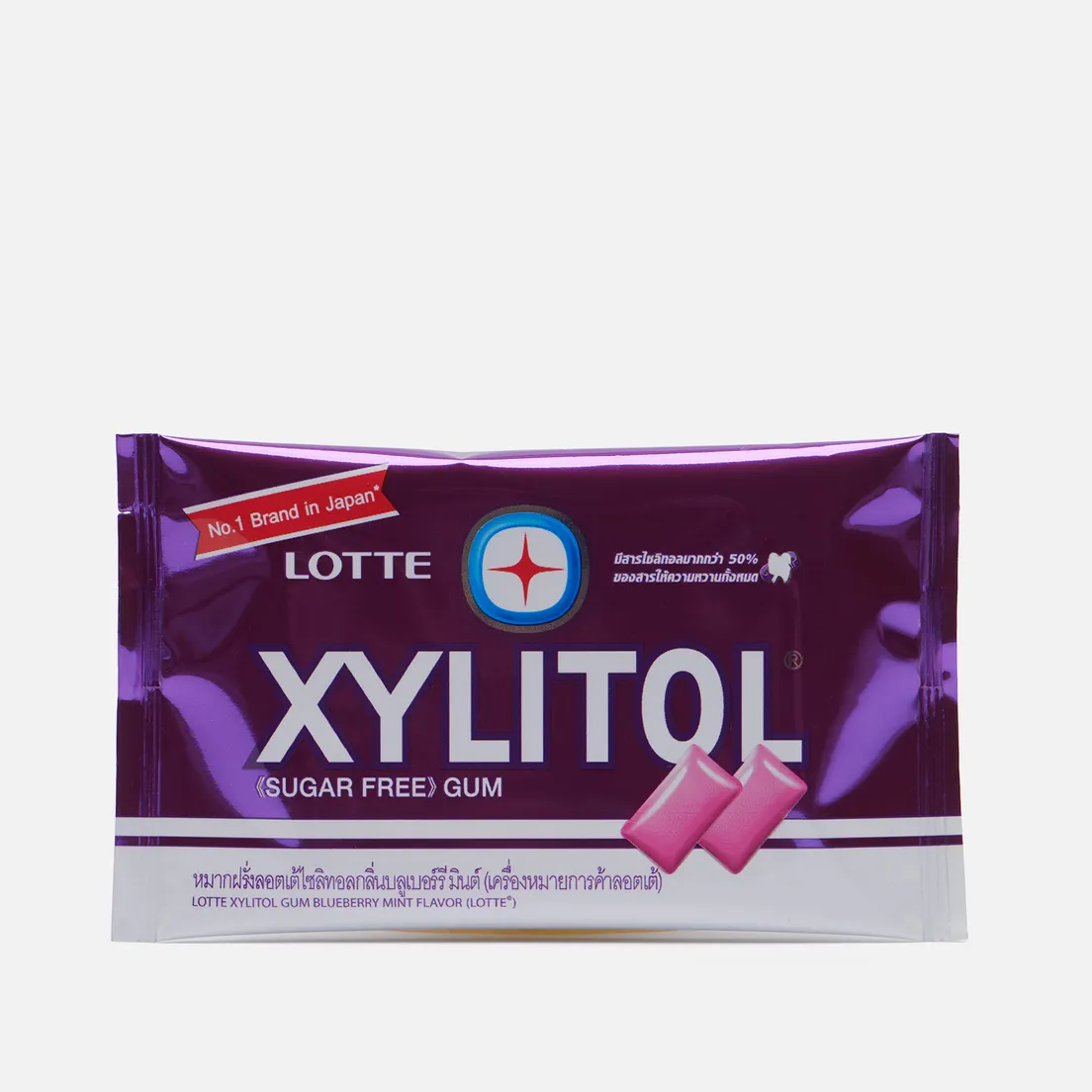 Lotte Жевательная резинка Xylitol Blueberry Mint