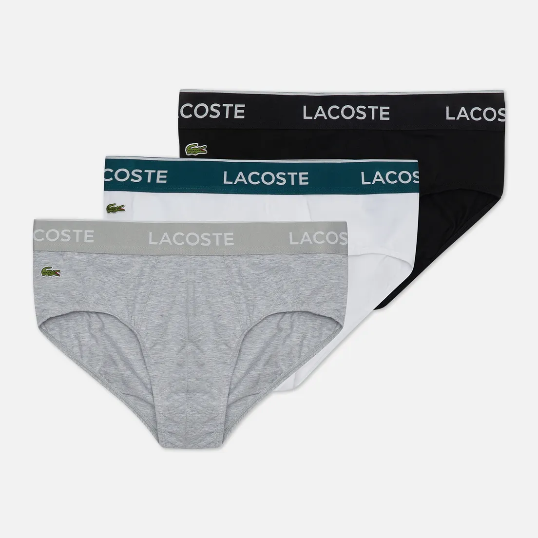 Lacoste Underwear Комплект мужских трусов 3-Pack Casual Briefs