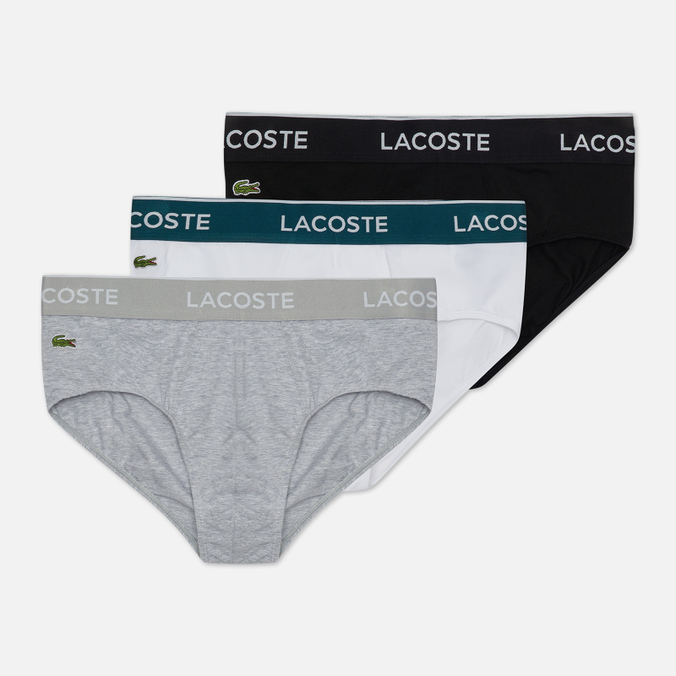 Lacoste Underwear 3-Pack Casual Briefs