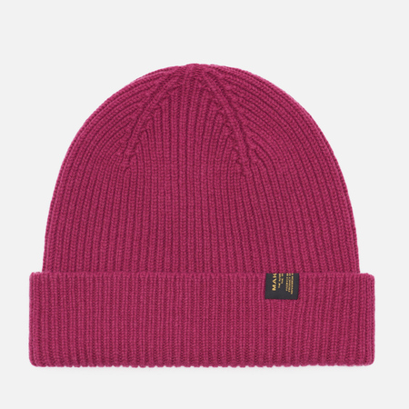 фото Шапка maharishi miltype wool, цвет розовый