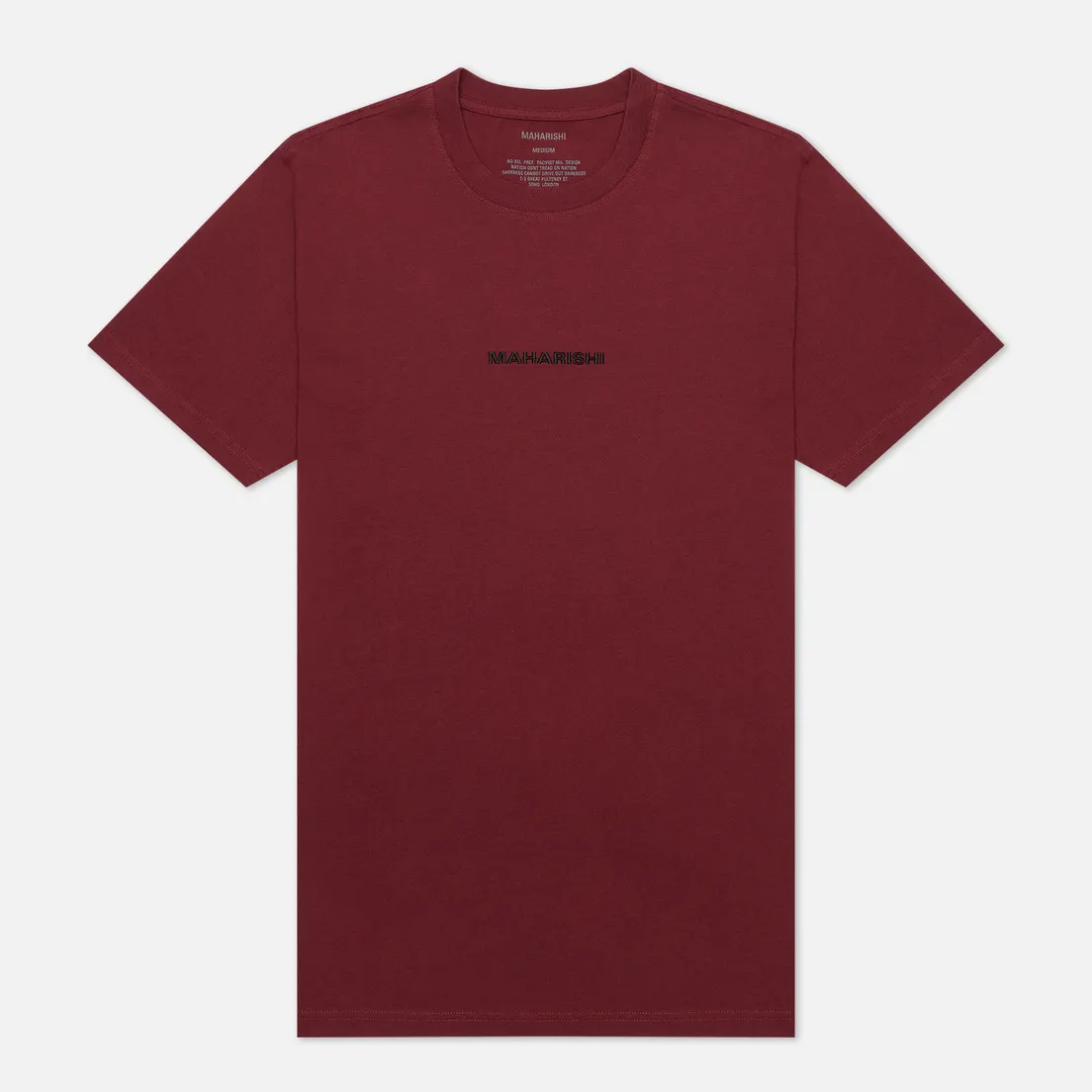 maharishi Мужская футболка Organic Military Type Embroidery