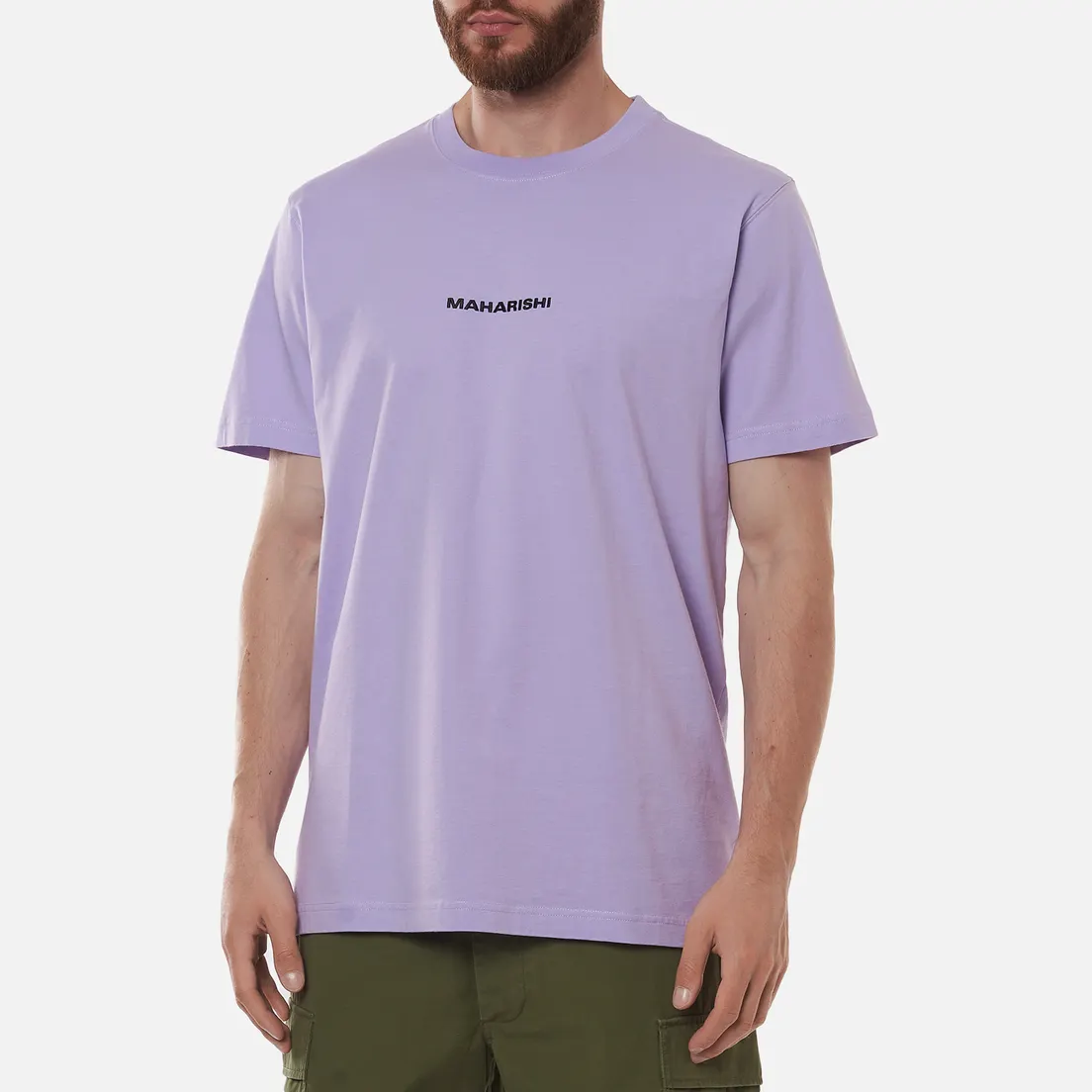 maharishi Мужская футболка Organic Military Type Embroidery