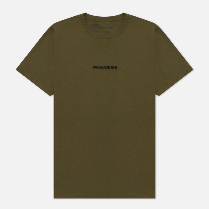 Мужская футболка Maharishi Organic Military Type Embroidery