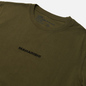 Мужская футболка maharishi Organic Military Type Embroidery Olive фото - 1