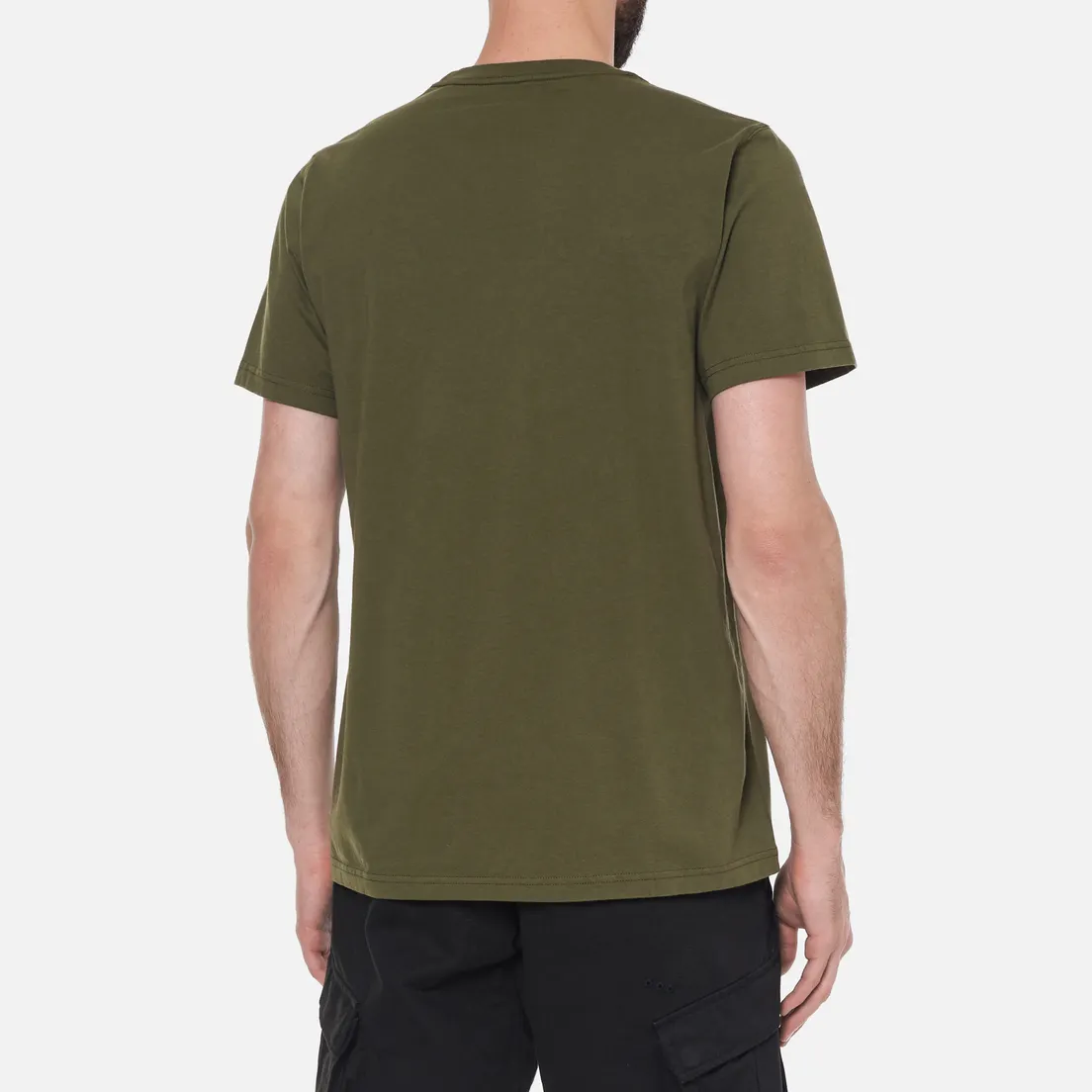 maharishi Мужская футболка Organic Military Type Embroidery