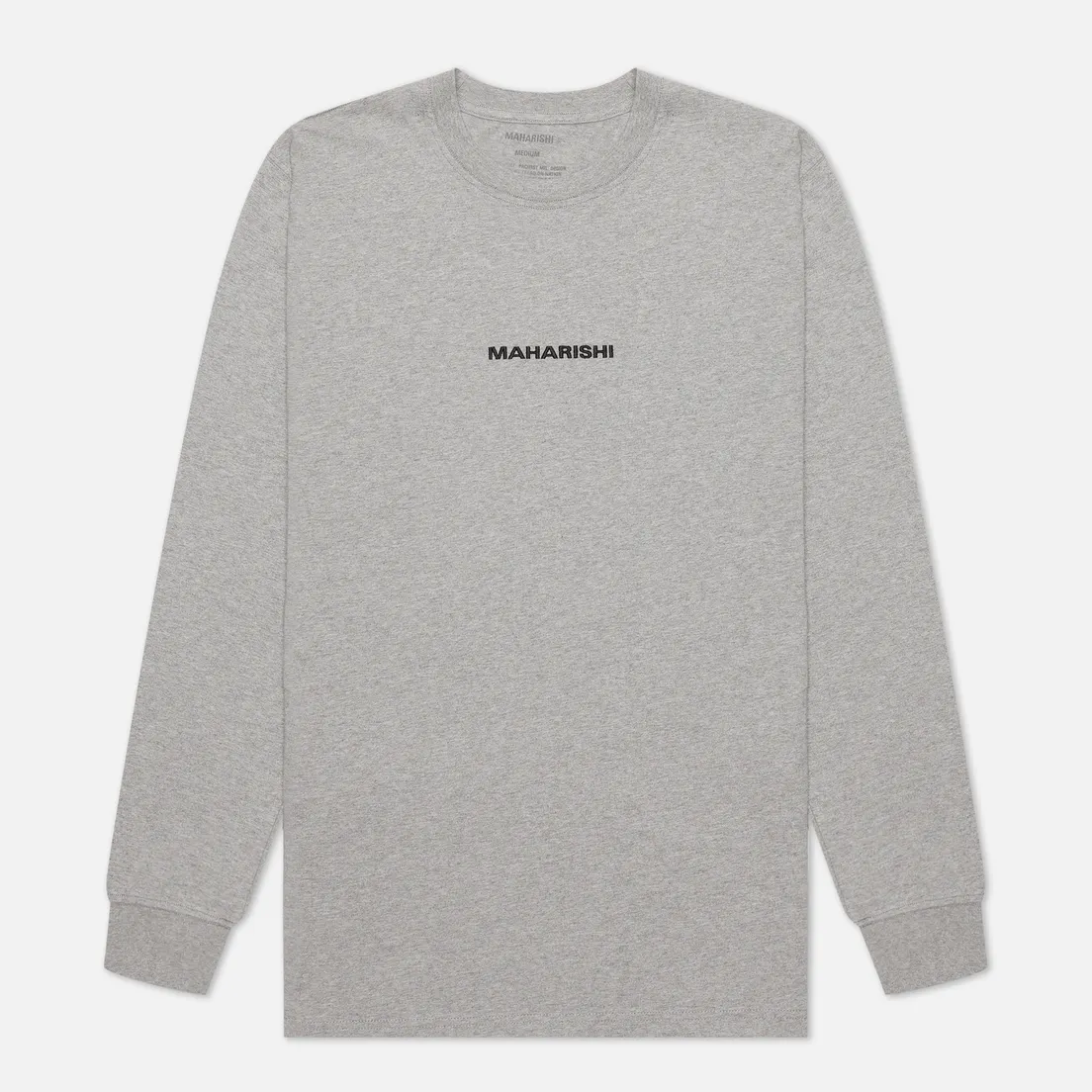 maharishi Мужской лонгслив Organic Military Type Embroidery